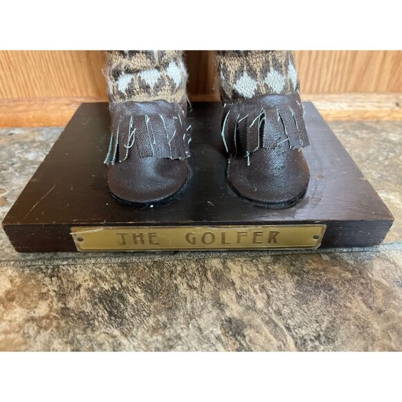 Vtg 1986 The Golfer Doll  Gardena Studios by Applause Slice of Life Series Tag - Picture 2 of 10